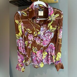 Vintage Dolce & Gabbana Silk Blouse